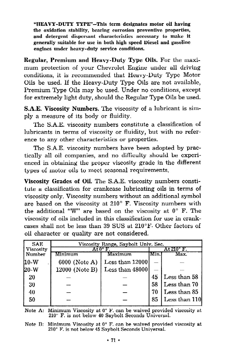 1952 Chevrolet Trucks Operators Manual Page 20